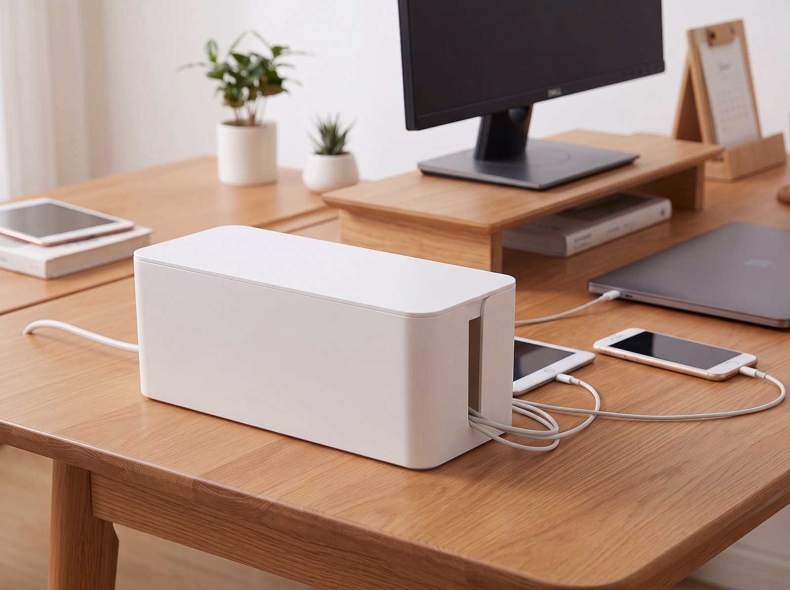 Cable management box for amazon home organization finds under $30