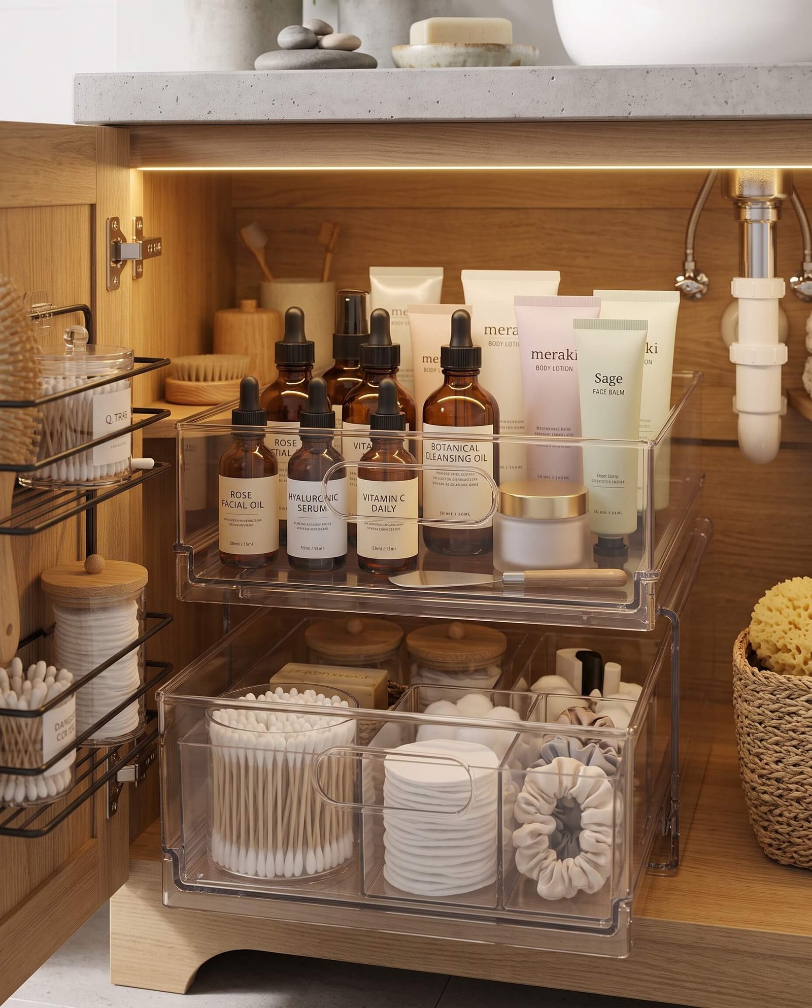 under-sink organization ideas