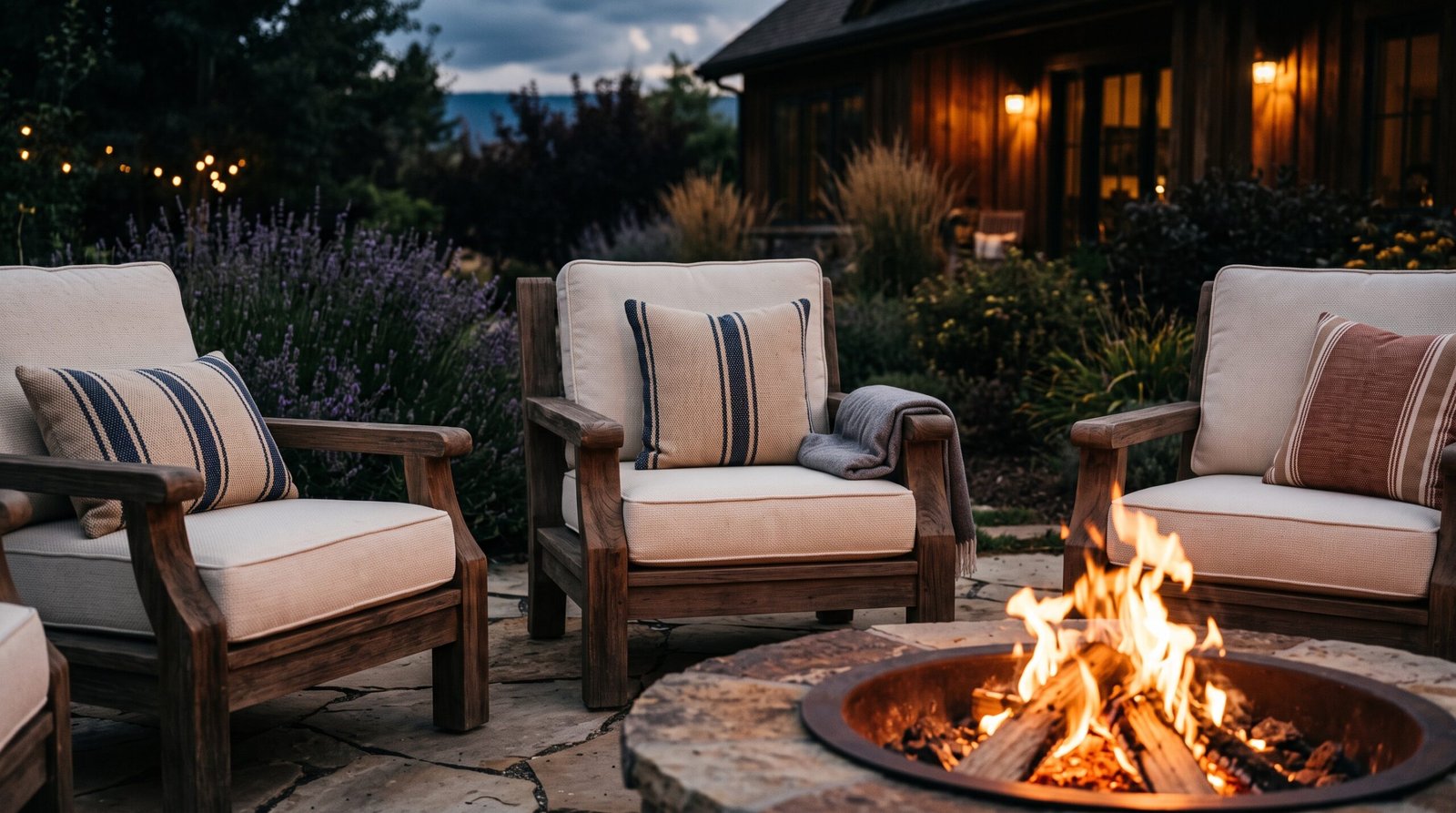 cozy backyard fire pit seating ideas to copy deep seating chairs