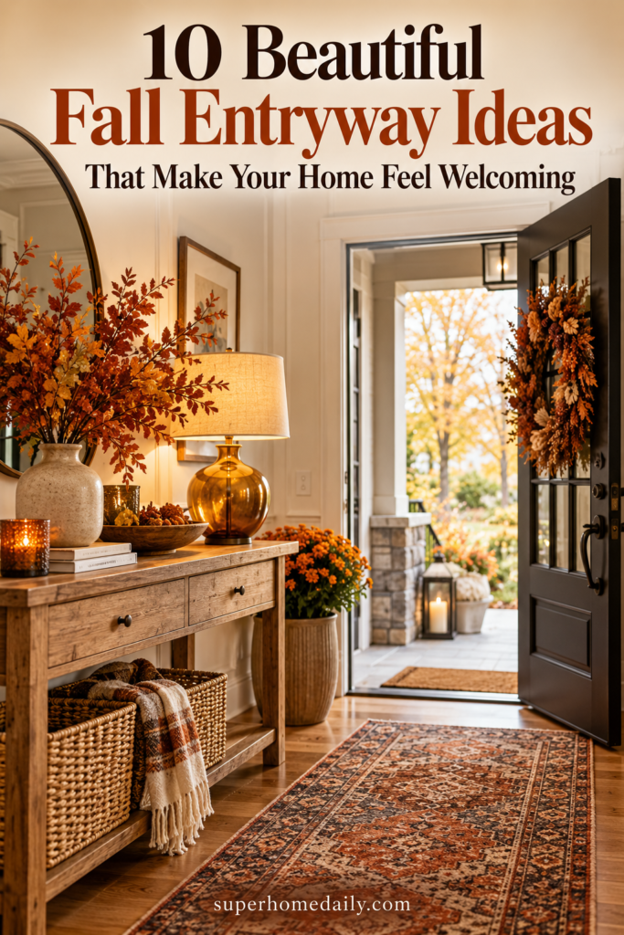 10 beautiful fall entryway ideas that make your home feel welcoming