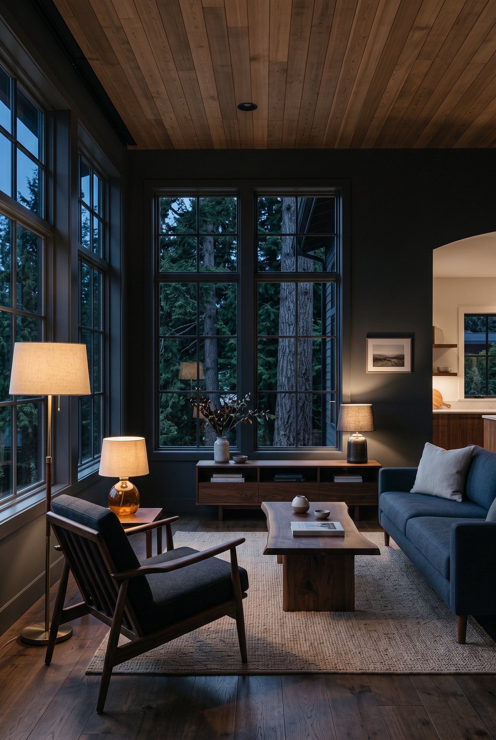 Soft layered lighting to make a home feel more expensive