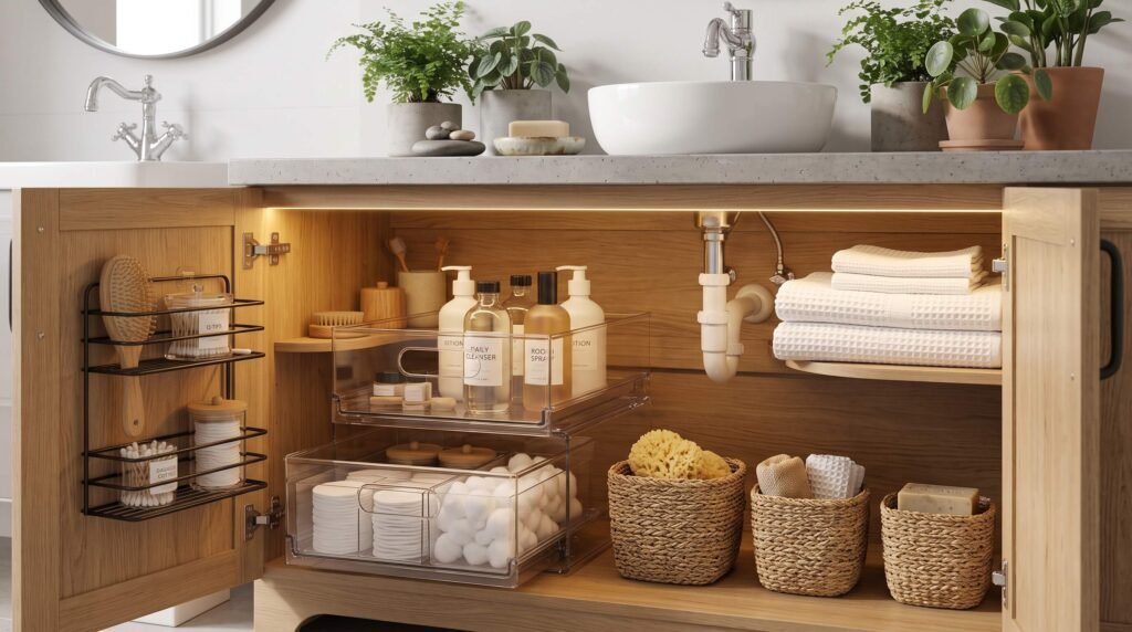 under-sink organization ideas