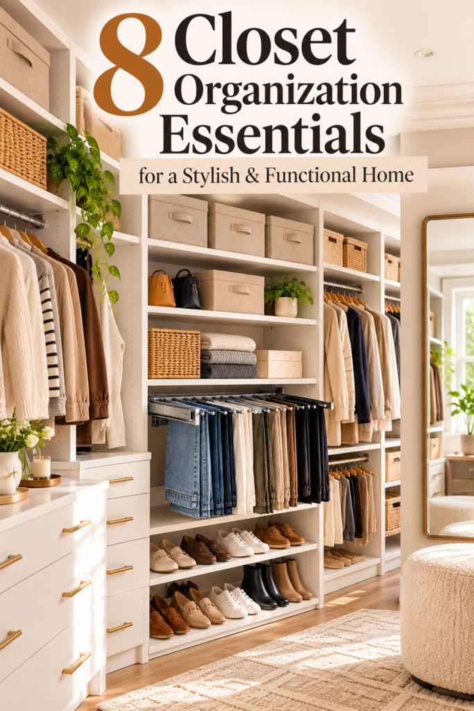 8 closet shelf organization ideas that create more usable space