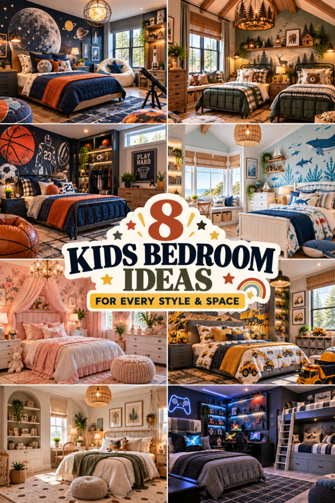 8 kids bedroom theme ideas we love for stylish and creative kids rooms